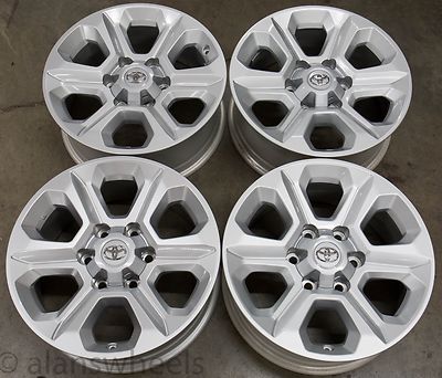 Honda Factory Rims >> 4 New Takeoff Toyota 4Runner Tacoma 17" Factory OEM Silver Wheels Rims 75153 | eBay Honda Factory Rims >> 4 New Takeoff Toyota 4Runner Tacoma 17" Factory OEM Silver Wheels Rims 75153 | eBay