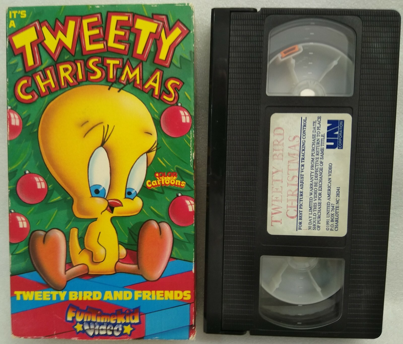 VHS It's A Tweety Christmas (VHS, 1991) 84296060269| eBay