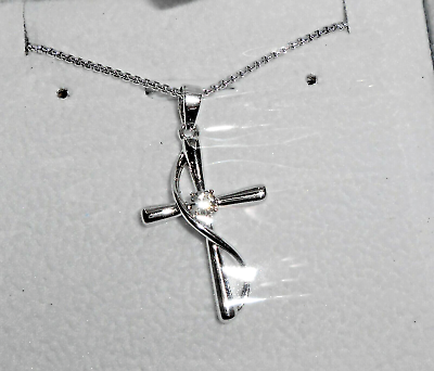 Angelady cheap cross necklace