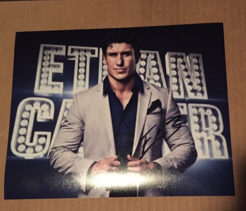 3 Autographed EC3 photos wwe Impact