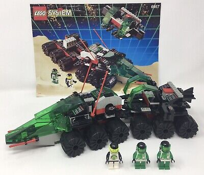 Vintage LEGO 6957 SOLAR SNOOPER Space Police 99% COMPLETE w/ Manual & MiniFigs