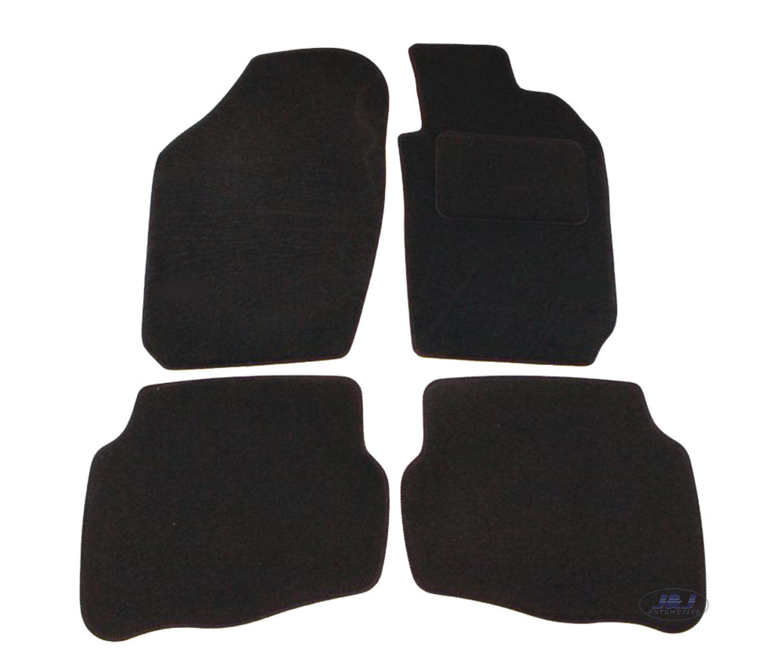 Quality FULLY TAILORED Black floor Car Mats for SKODA FABIA mk1 9907