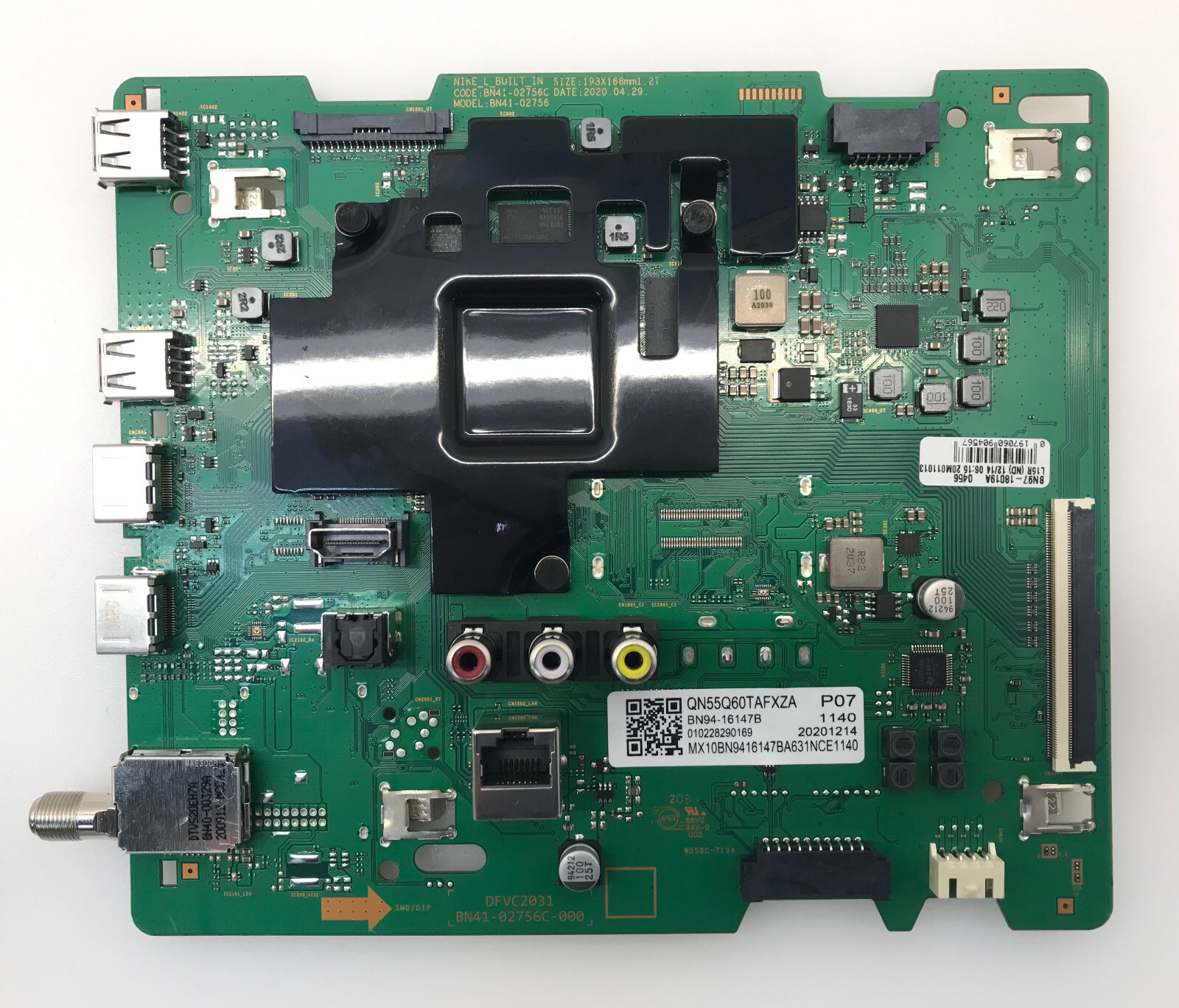 BN94-16871N Samsung Main Board, BN97-18264A, BN41-02844A
