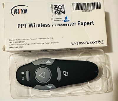 Presentation Clicker Wireless Presenter Remote Clicker for PowerPoint Present...