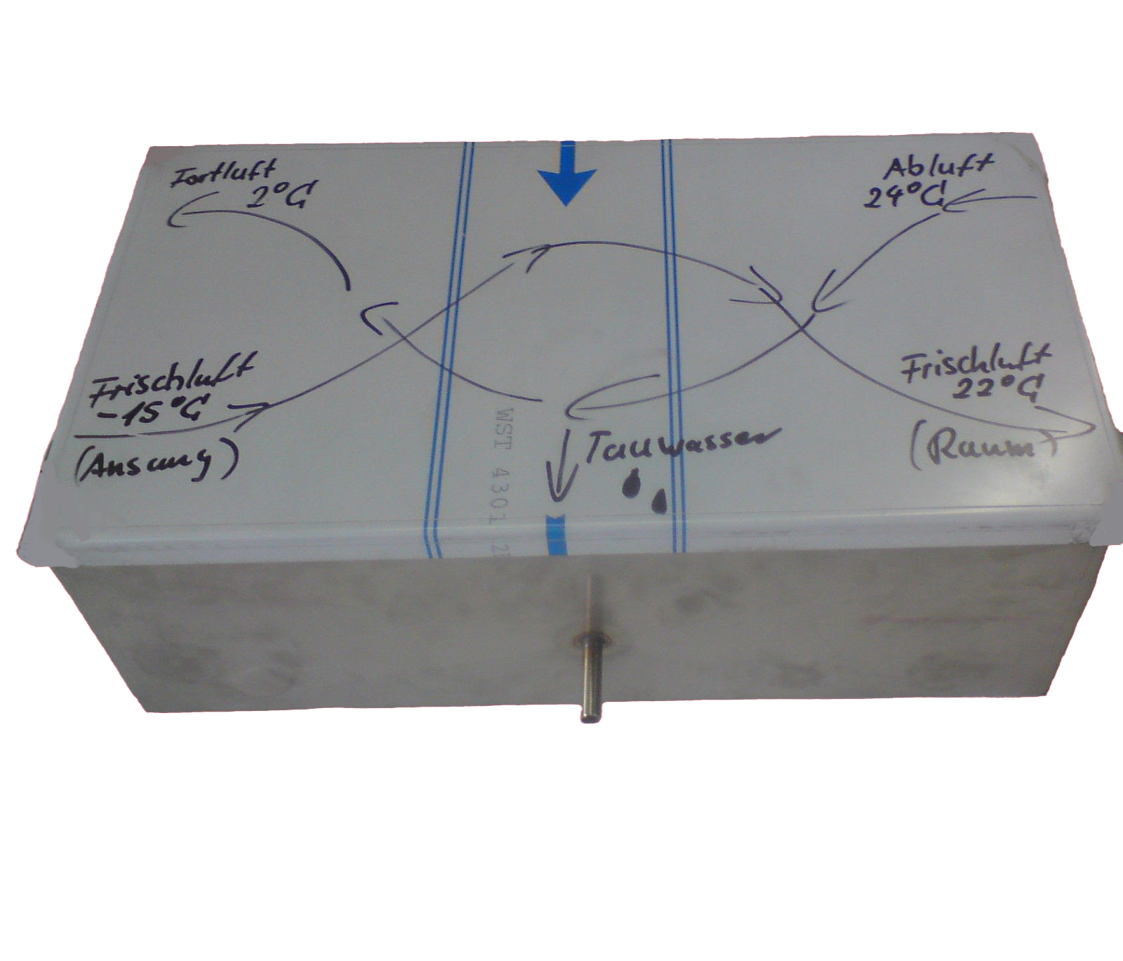 Kit VMC Double Flux Untroma 90m³/h - Ventilation Avec Récupération De Chaleur KWL