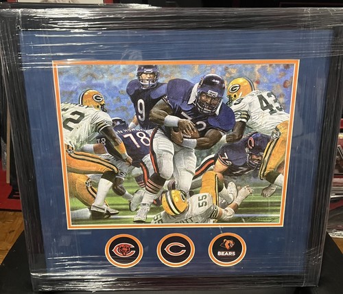 CHICAGO BEARS REFRIGERATOR PERRY 1985 Super Bowl Season Touch Down