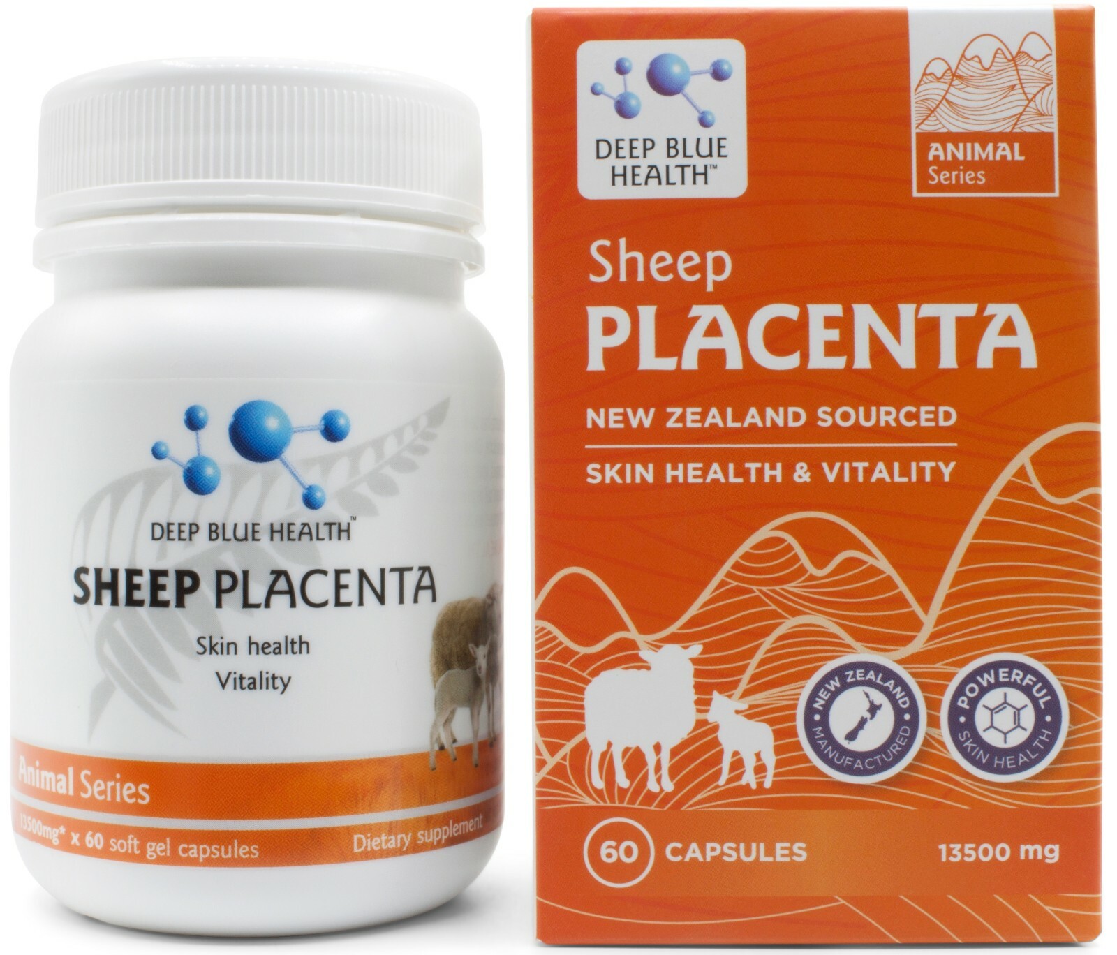 New Zealand Sheep Placenta Skin Health Anti-Aging Supplement