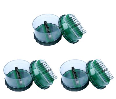 3 x Knoblauchschneider manueller Zerkleinerer Knoblauchmühle Knoblauchhacker Set