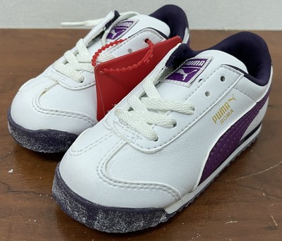 

Puma для малышей Basic White BlackBerry Grape Gold (354260 16) —