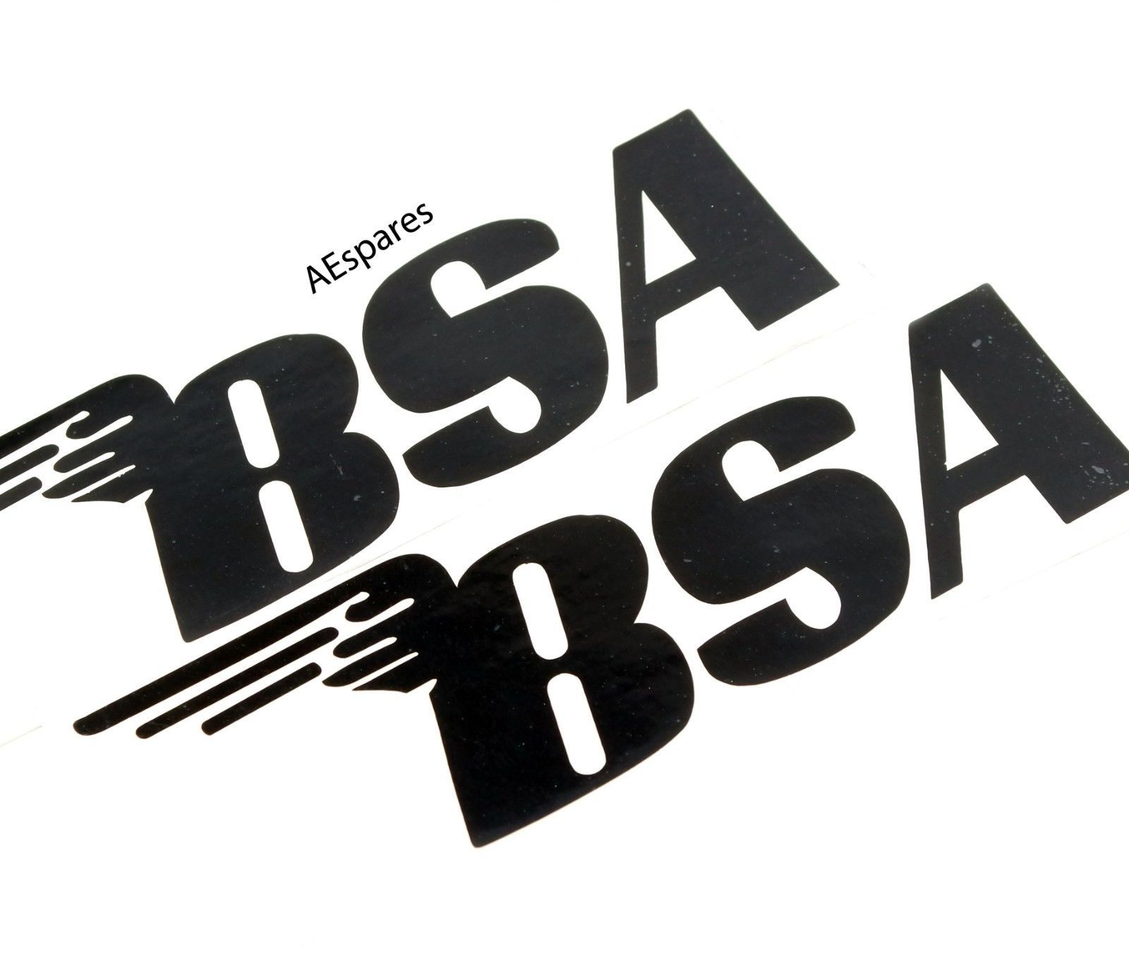 BSA Stickers Decal Set Small Black A65 A10 B44 B25 A75 BSA All Models 
