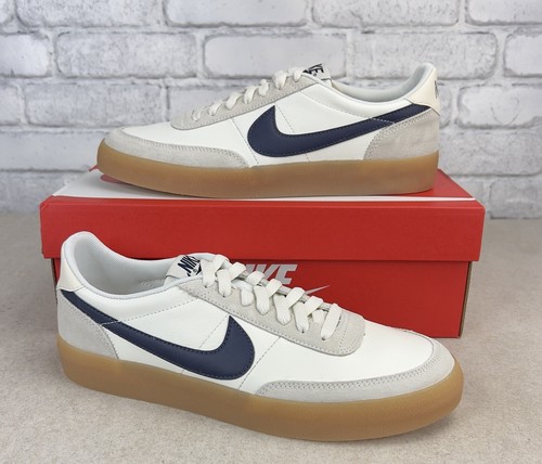 Leather White Sail Navy 432997-107 