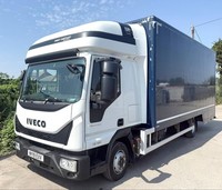 2019 IVECO EUROCARGO 75-160 GRP BOX VAN FURNITURE REMOVALS EURO-6 HI-TOP SLEEPER