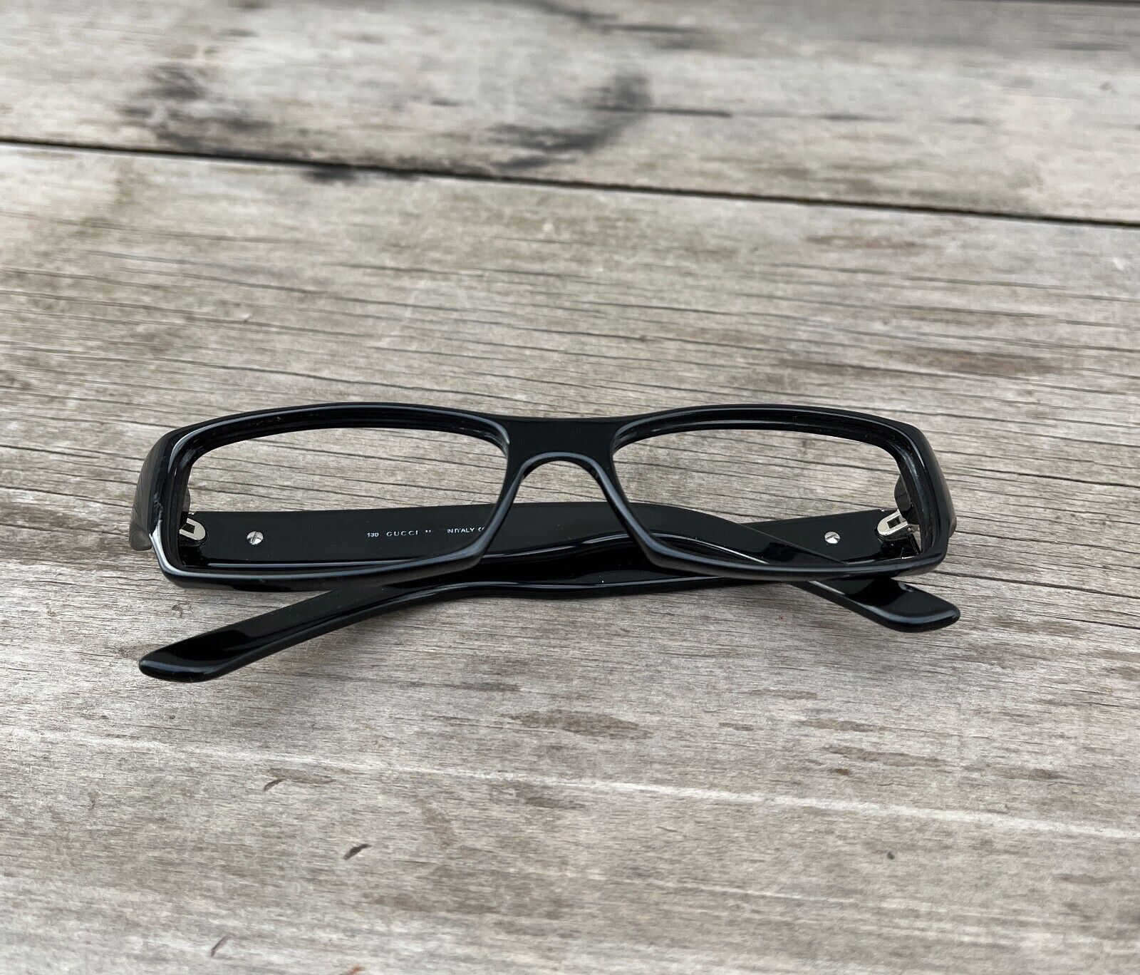 Authentic Rare Vintage GUCCI Y2K Metal Logo Glasses Frame Authentic Rare Vintage GUCCI Y2K Metal Logo Glasses Frame