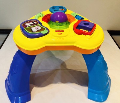 fisher price lights and sounds activity table