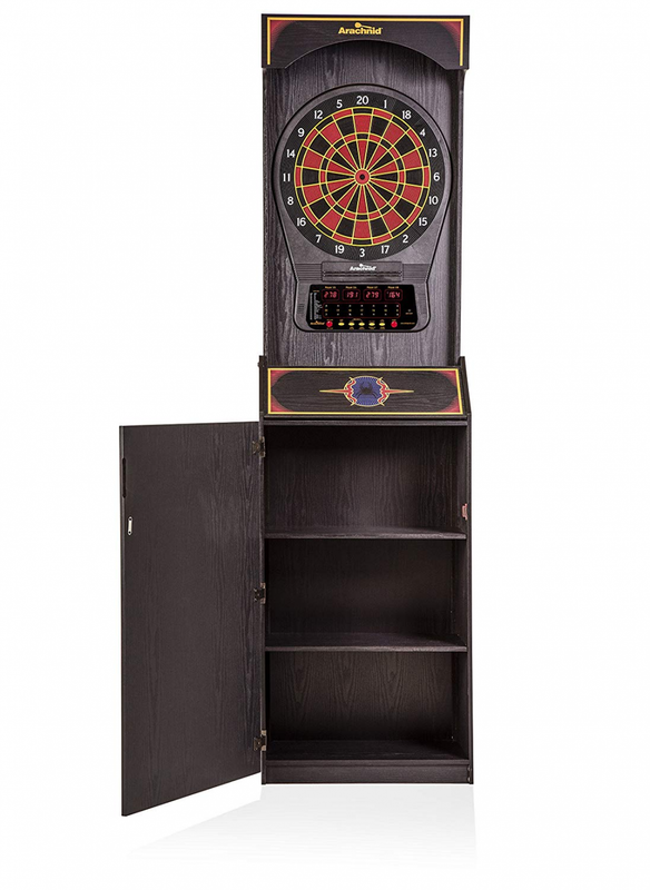 Arachnid Cricket Pro 650 Standing Electronic Dartboard with 24 Games, 132 Variat