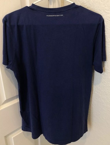 Youth Boys Hudson Bay Co. 2010 Vancouver Winter Games XXI Olympics Blue Size L