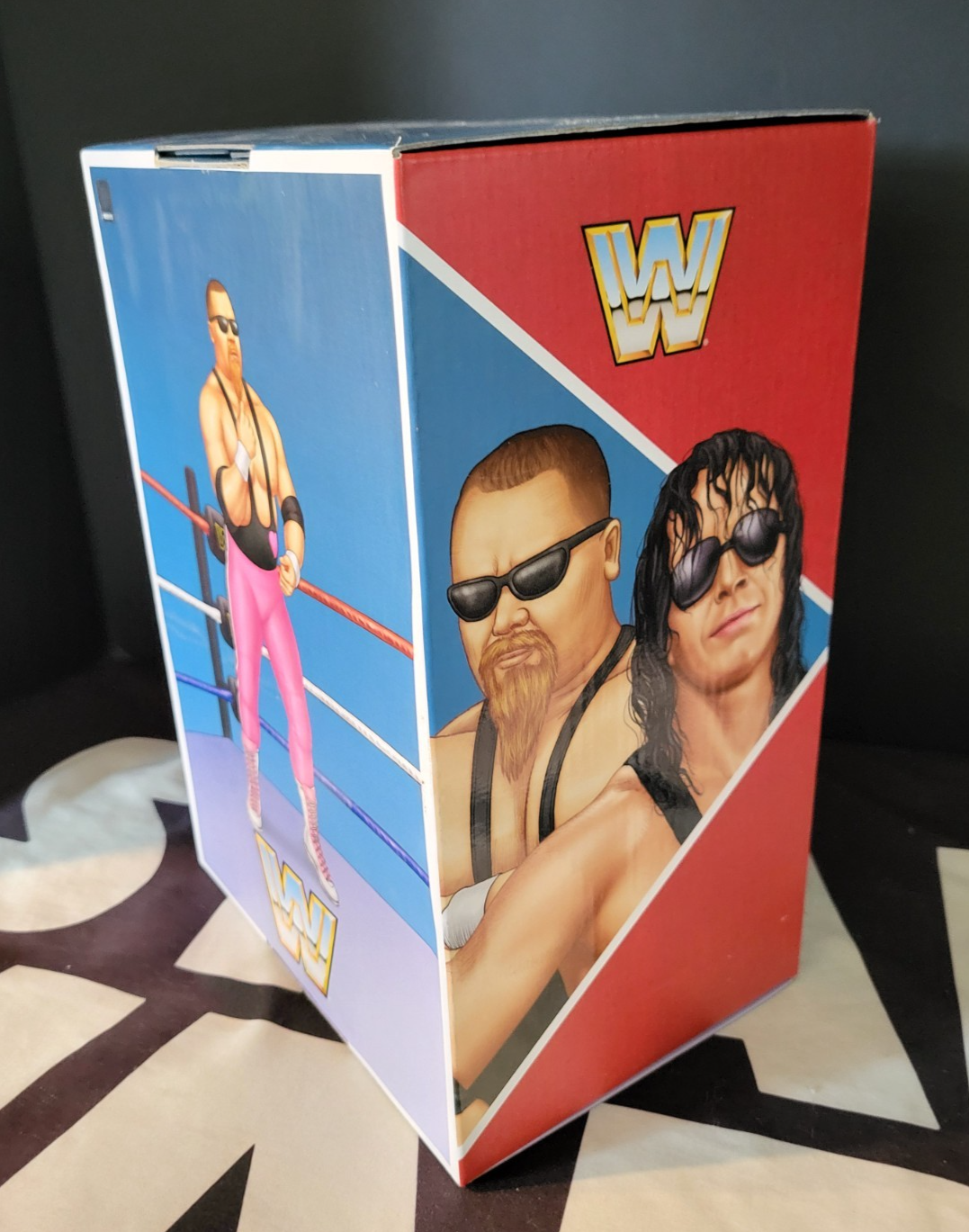 スポーツ WWE Hart Foundation Action Figure 2-Pack WWE Wrestling Coliseum Collection Hart Foundation Action