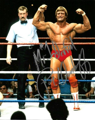 Mr Wonderful Paul Orndorff Hand Signed 8x10 Wrestling Photo 1 Wcw Wwf Wwe