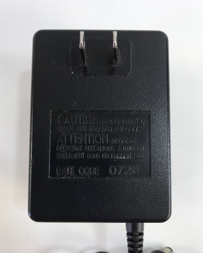 Genuine Casio AD-5UL 9V .85A Power Supply for Casio Keyboards