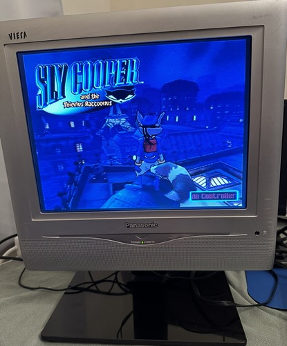 Panasonic Viera 14" LCD 4:3 Retro Gaming ED TV 480i/480p TES