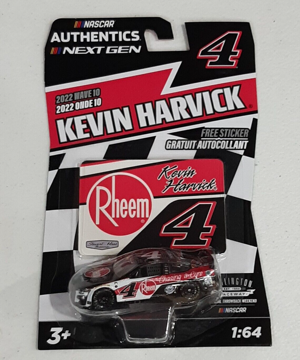 Kevin Harvick #4 NASCAR Authentics 2022 Wave 10 Diecast 1:64