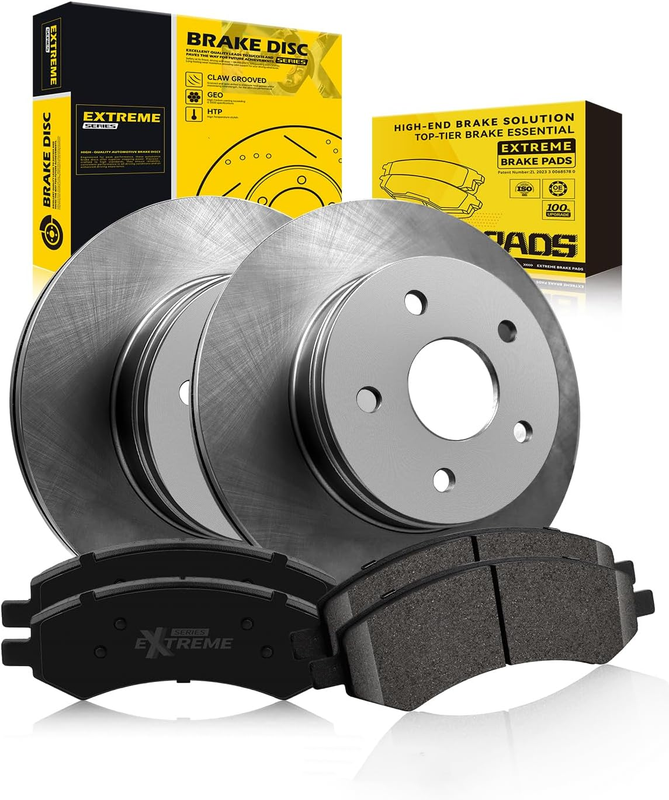 Front Brake Kit Compatible with Dodge Ram 1500 2006-2018, Ram 1500 Classic 2019-