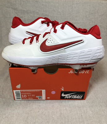 Nike ZOOM HYPERDIAMOND 3 ELITE Cleats Womens Softball SZ 10 CI2229-107 OPEN BOX