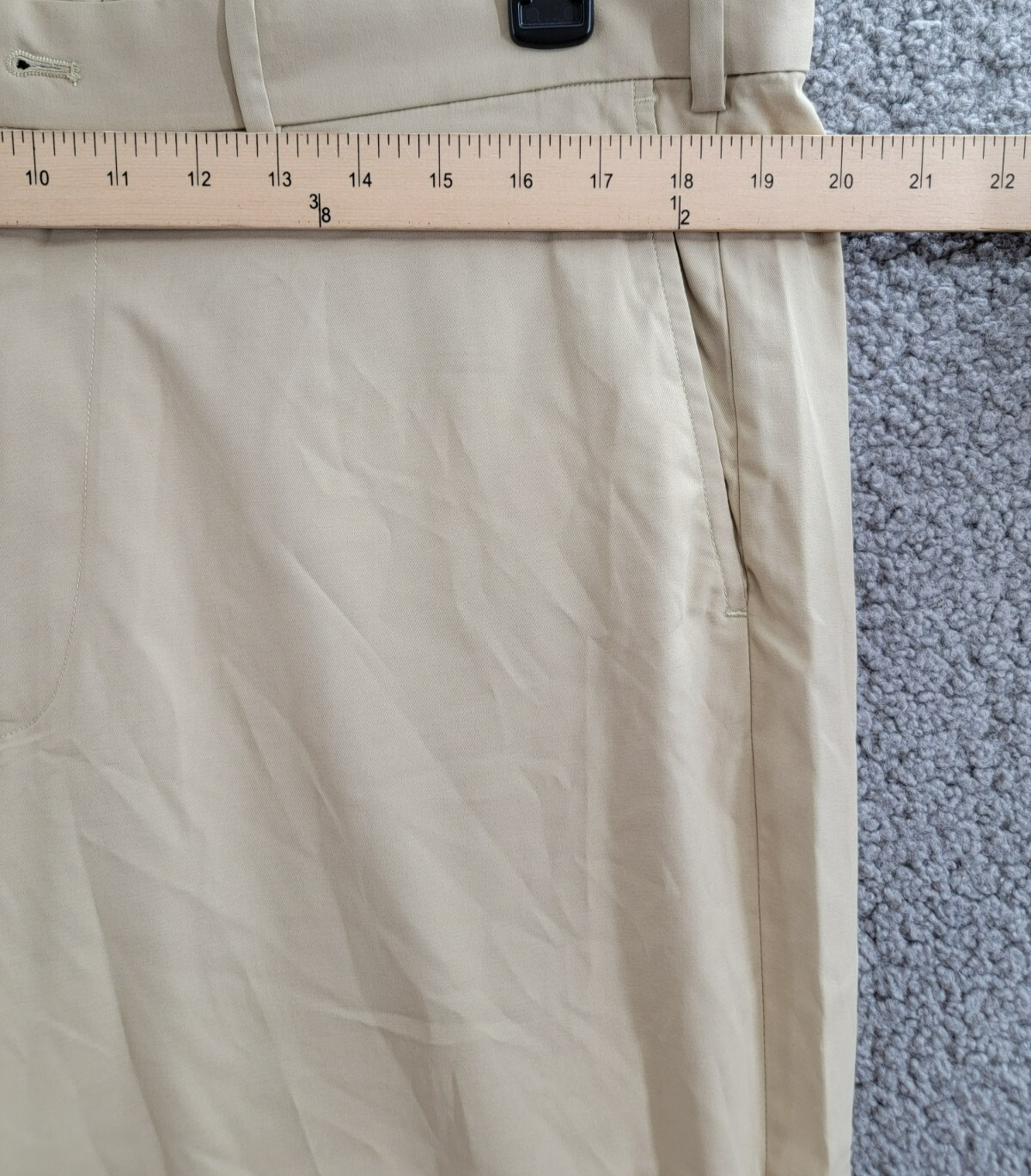 Polo Ralph Lauren Tailored Fit Performance Chino Pants Men's 38/32 Khaki Solid - Picture 5 of 18