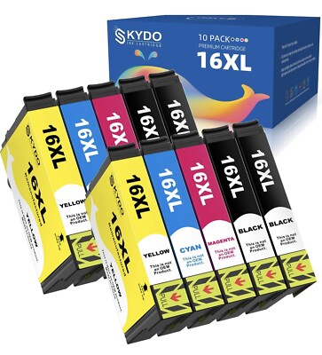 Skydo 16 XL Cartucce d'inchiostro Compatibili per Epson 16XL Sostituzione