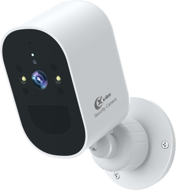 XVIM Security Cameras Wireless 4MP 2K Wi-Fi Battery Powered Spotlight