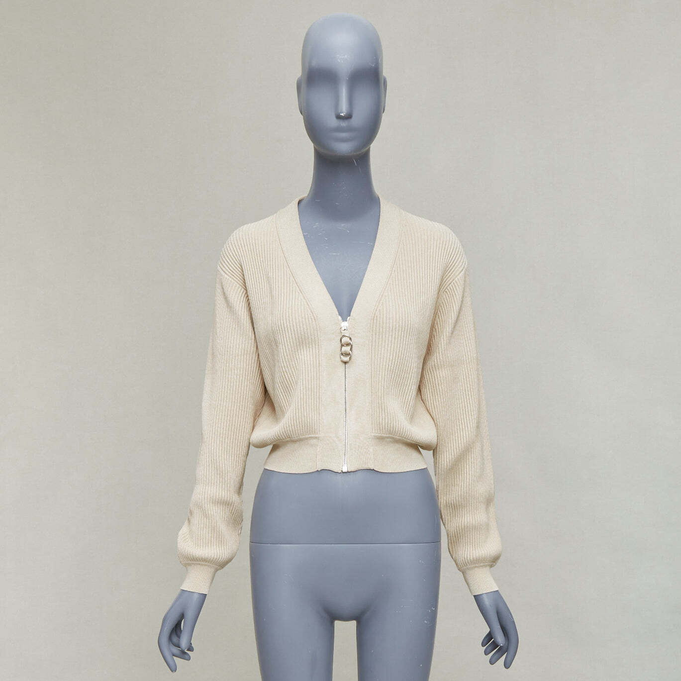 トップス MASSIMO MODA silk Euro cardigan Massimo Dutti Silk Blend Cardigan Sweater Women's Size