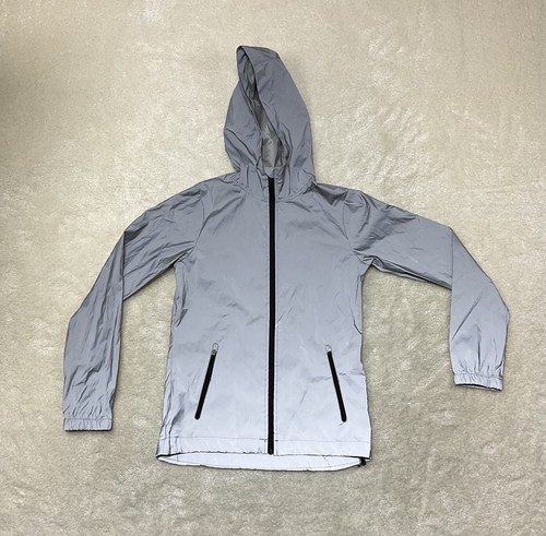 Kyodan Outdoor Womens Size XS Zip Up Hooded Gray Rain Jacket