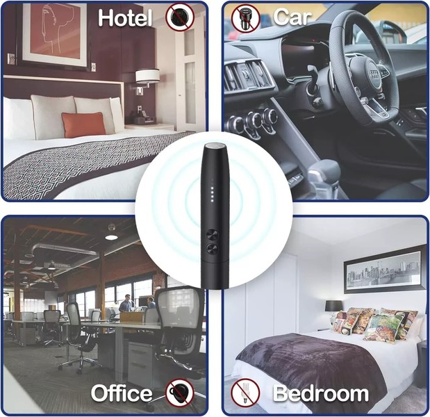 Anti-Spy Hidden Camera Detector Prevent Monitoring Wireless RF Signal Finder Pen - Image 6