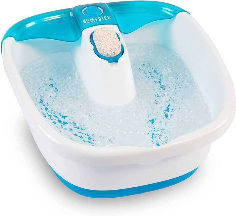 ,Foot Spa Bath Massager Heat Soaker Massage Bubble Roller De