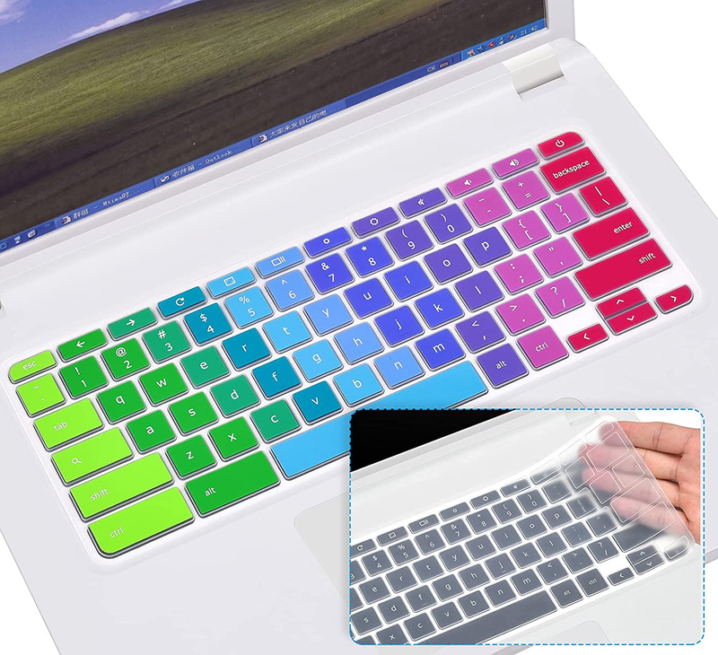 2PCS Keyboard Cover for Acer Chromebook Spin 311 511 CP311 C738T C733 R11 11.6",
