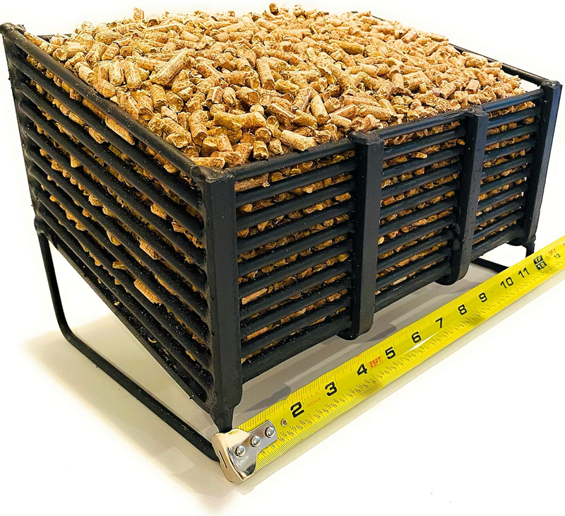 Small Pellet Basket, Heating Source Using Wood Pellets in Your Wood Stove or Fir