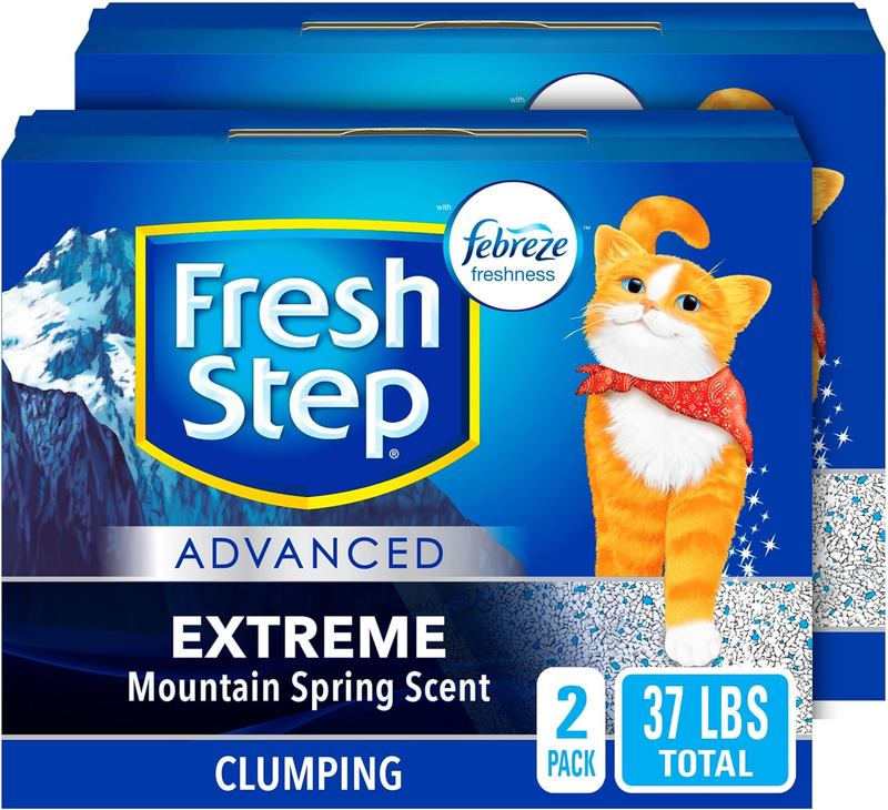 Fresh Step Clumping Cat Litter, Advanced, Extreme Mountain S