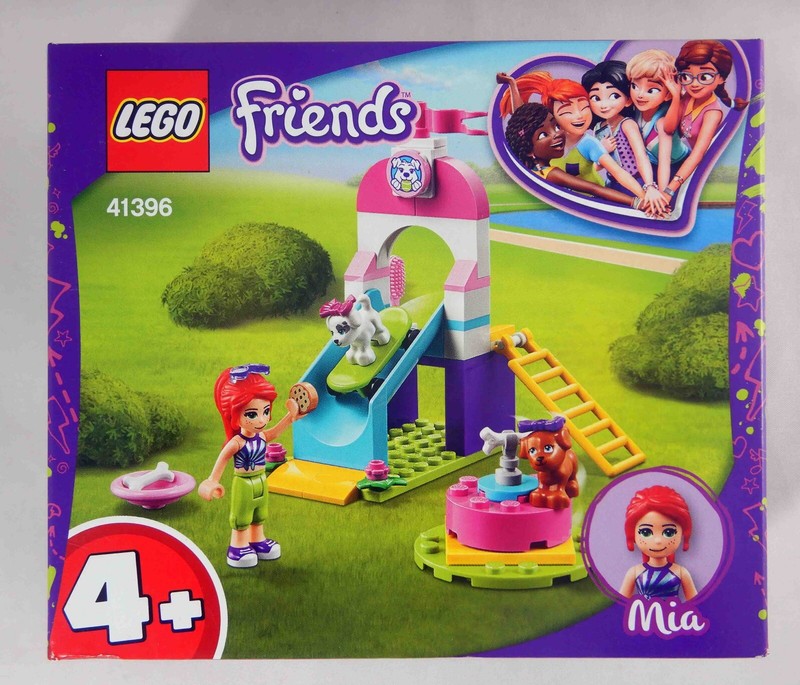 NEW LEGO Friends 41396 Puppy Playground Set Mia Dogs Puppies Slide