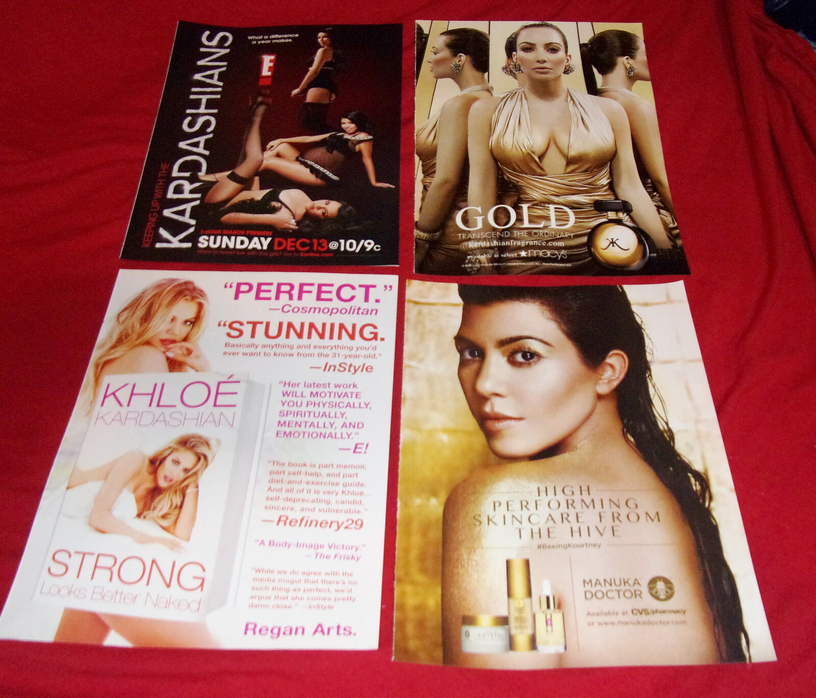 Kim, Kourtney & Khloe,Kylie,Kendall Kardashian Jenner Magazine Clippings & Ads