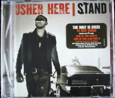 USHER ''HERE I STAND'' 2008 CD ALBUM 18 TRACKS R&B ~RARE~ *SEALED* FREE SHIPPING!