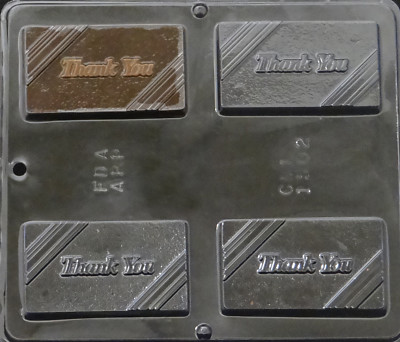 Thank You Card Chocolate Candy Mold   1502 NEW