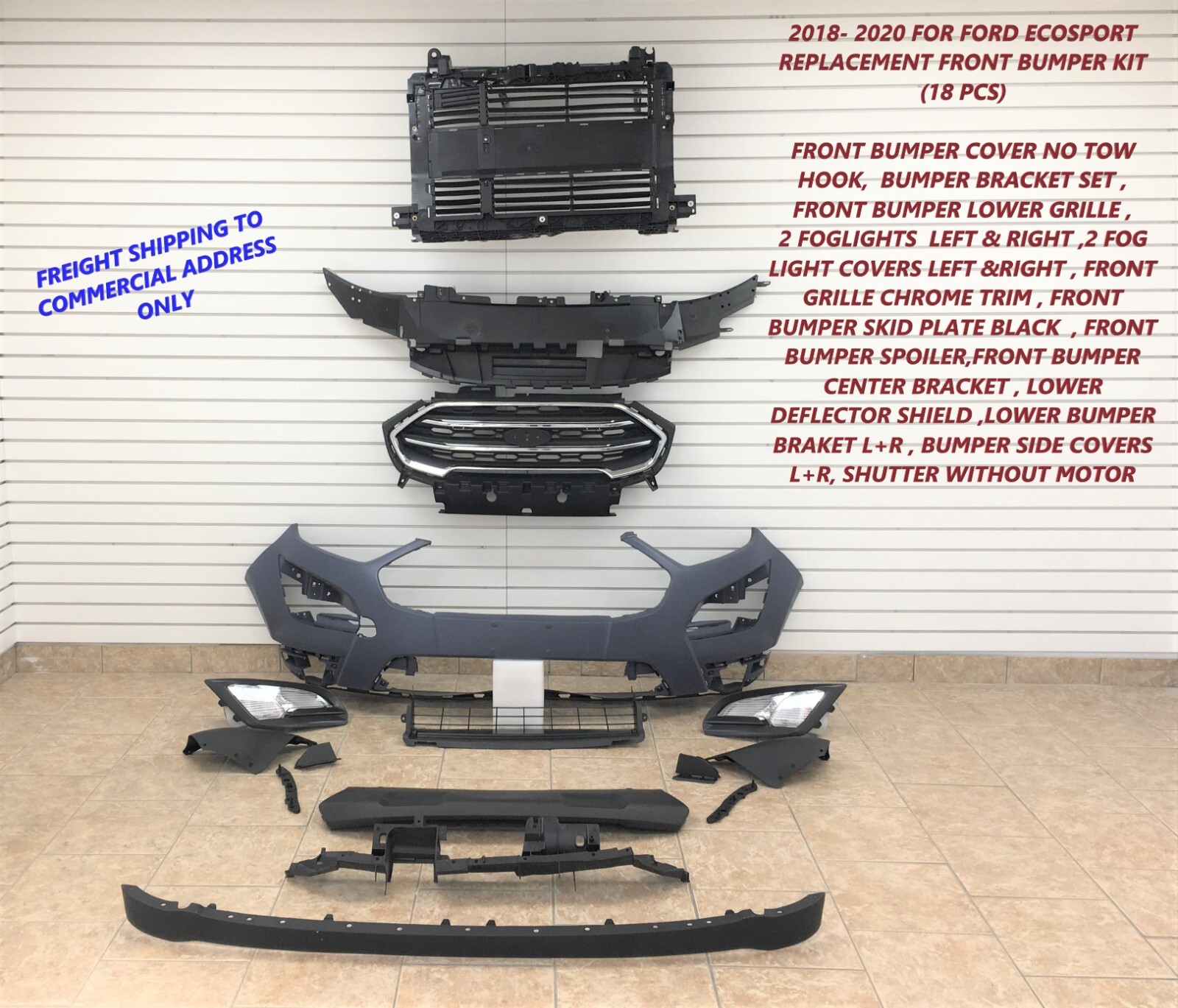Bumper Kit | FORD ECOSPORT 2020 Bumper Kit | FORD ECOSPORT 2020