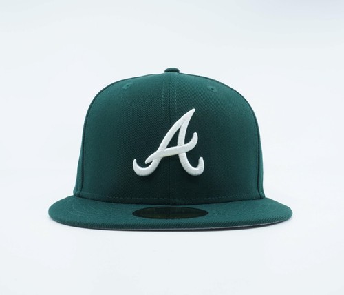 [60291374] Мужские приталенные брюки New Era MLB ATLANTA BRAVES 5950 - ТЕМНО-ЗЕЛЕНЫЙ