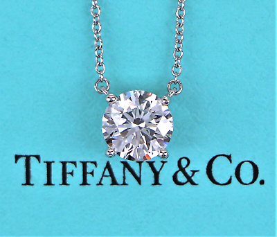 1 carat 2024 diamond necklace tiffany