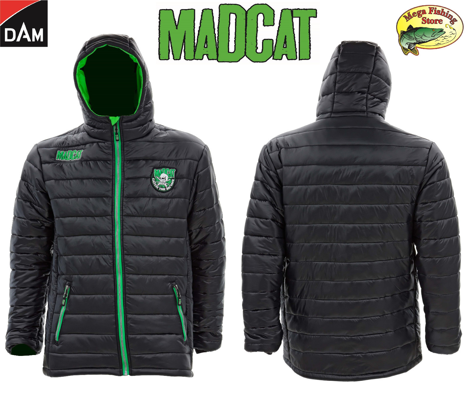 DAM Madcat Thermo Jacke - Outdoor & Freizeit Angeljacke / Angler Thermojacke