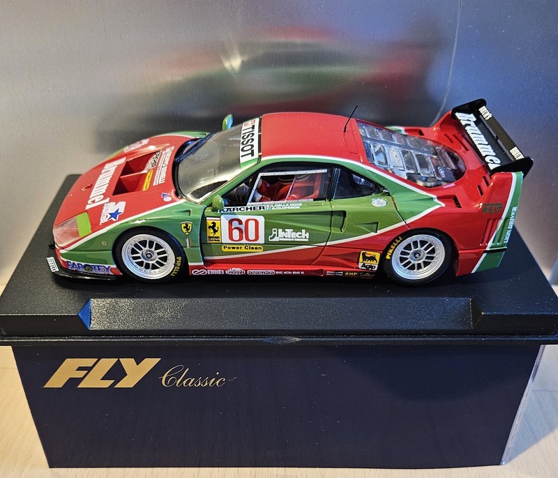Fly Ferrari F40 Gt Evoluzione #60+Brummel++4h Jarama 1995++Ref.99104+Neu In Box!