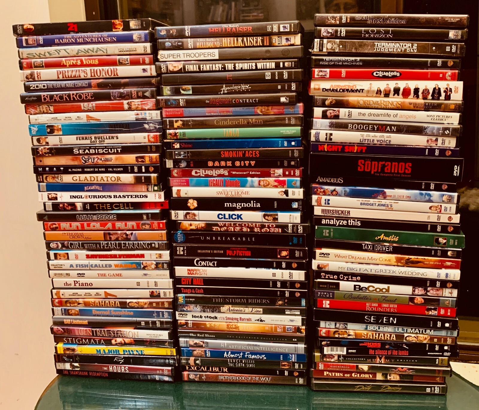 100+ LOT DVD movies mixed genre famous foreign rare most EX
