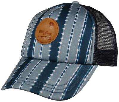 

Женская кепка дальнобойщика Rip Curl Nomad Stripe — синяя — новинка, Синий