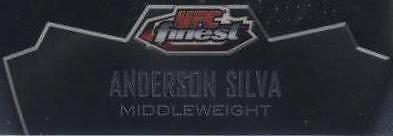 2012 Topps Finest UFC - Anderson Silva #1