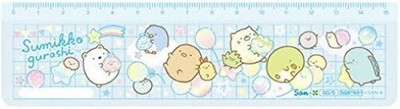 San-X Sumikkogurashi Ruler 5.9in 15cm ''Balloon Star'' 1.6×6.3in SQ87601